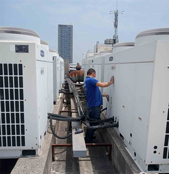 长子中央空调制热和不制冷系统维修方法